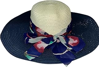 قبعة قش فاخرة بتصميم انيق تحت شمس الصيف