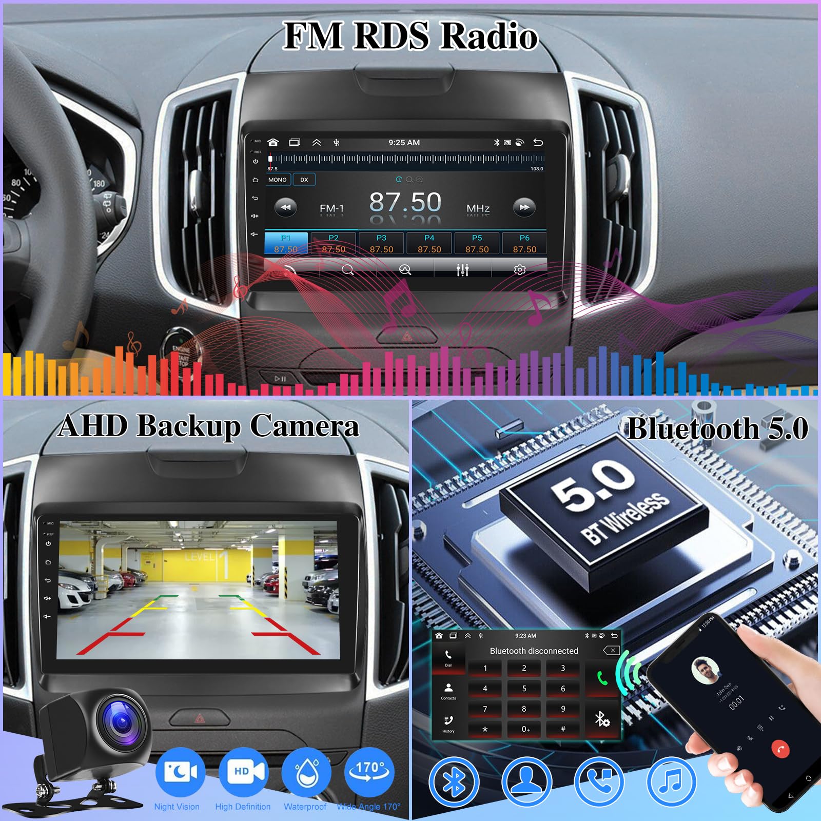 1 Android Car Stereo For Select 2015- Ford Models - Android Auto Car Stereo, Shop Now! From DVD Player - Price 313.57