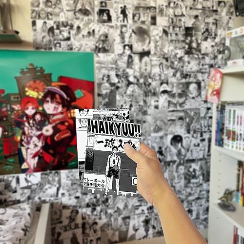 Miniatura 10 de Decoración de habitación de anime, decoración de anime, carteles de anime, kit de collage de pared, póster estético de panel manga para habitación,