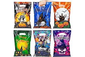 HAPMARS Halloween Party Favor Bags for Kids Candy