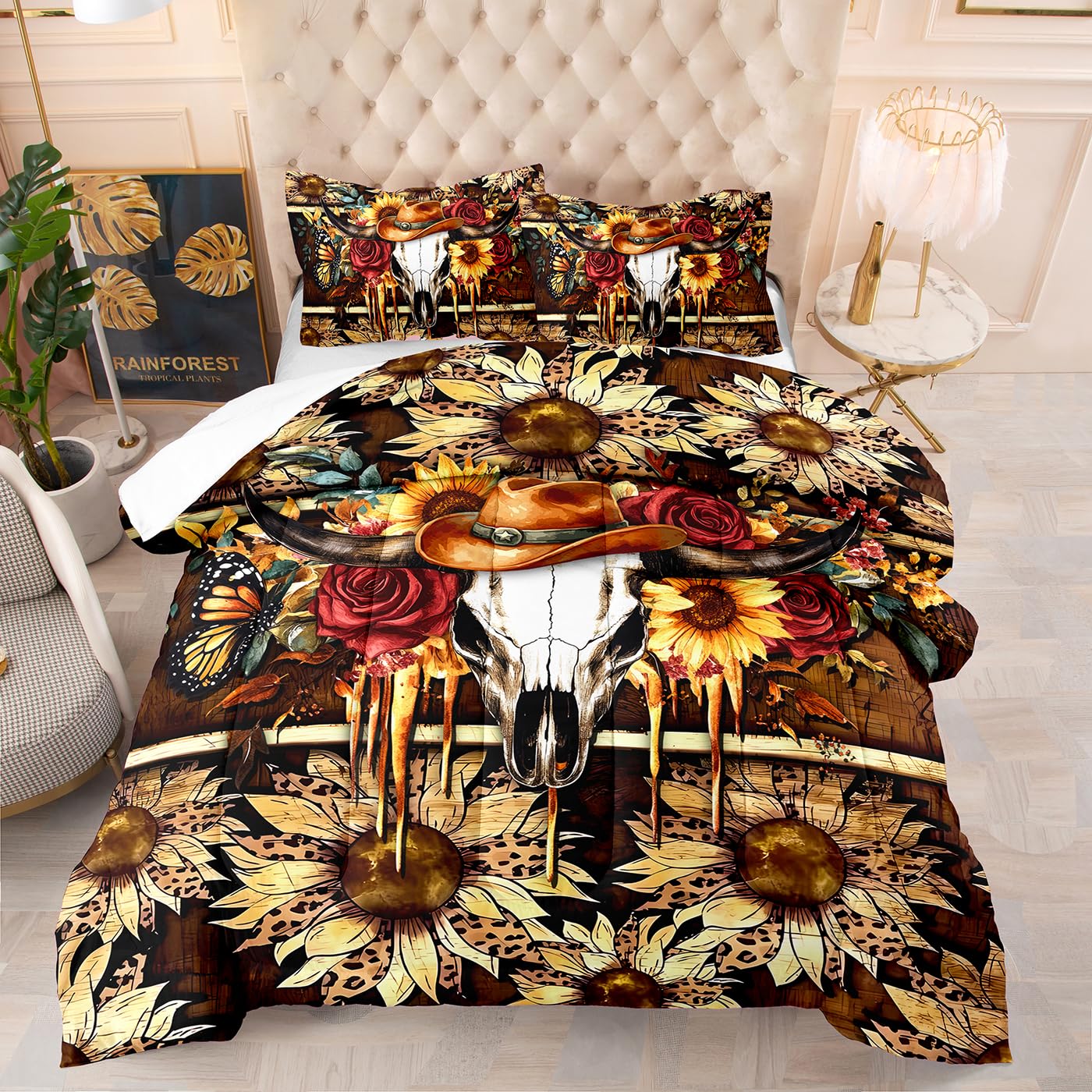 Couette microfibre 230x260 finitions soignées style moderne