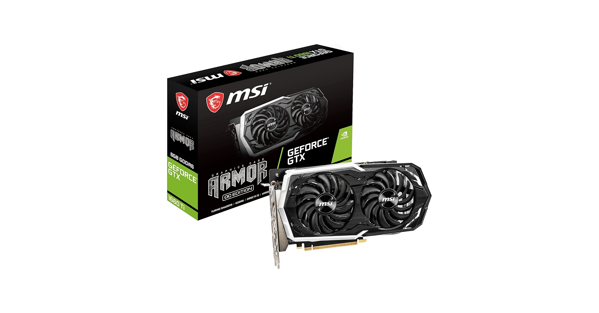 Amazon.com: MSI Gaming GeForce GTX 1660 Ti 192-bit HDMI/DP
