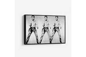 Elvis Presley: Iconic Warhol Canvas Print for Art Enthusiasts