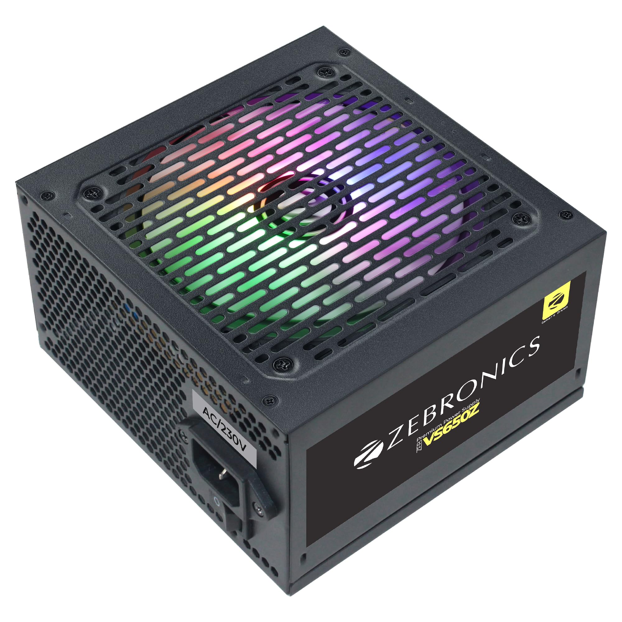 Zebronics VS650Z Power Supply (Flat Cables) at ₹2,499 – Amazon