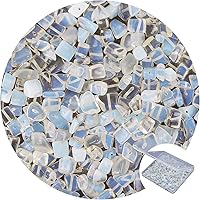 Vista 29 de 456 cuentas de piedra natural con chip natural, piedras preciosas multicolor irregulares de 0.31 a 0.315 pulgadas, piedras preciosas sueltas