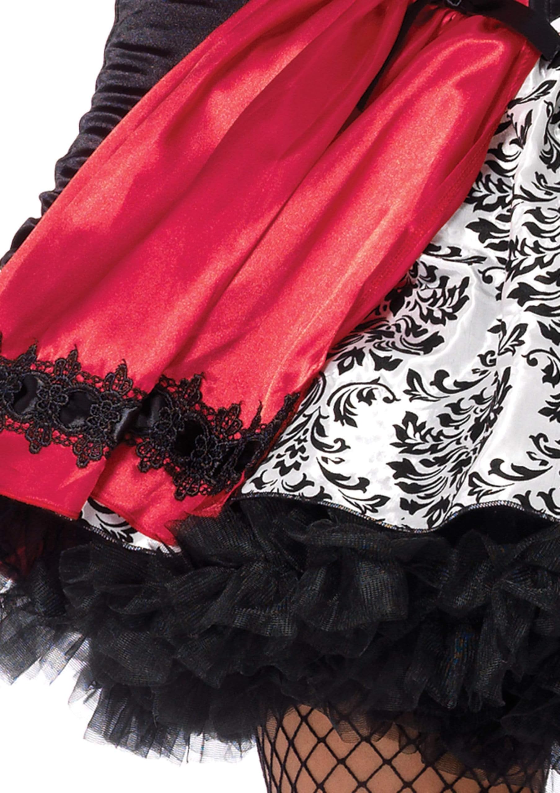 Leg Avenue Panie Gothic Red Riding Hood Kostium Czerwonego Kapturka, Wielokolorowy, S