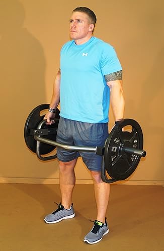 Miniatura 4 de TDS Barra trampa olímpica, barra hexagonal, jaula de encogimiento, barra de peso muerto