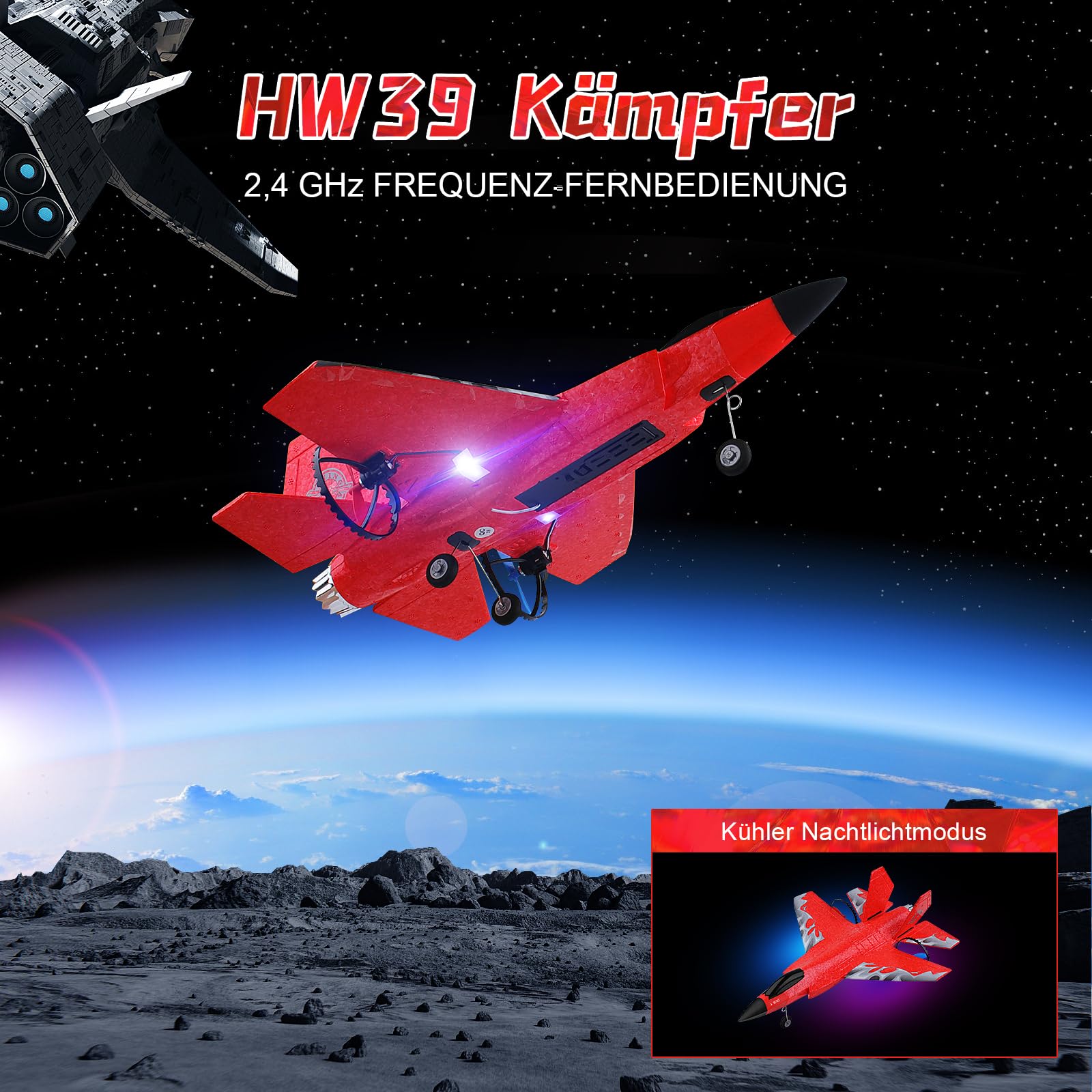 RC F35 24GHz Fighter HW39 Controllo Radio Modellistico - Dettaglio