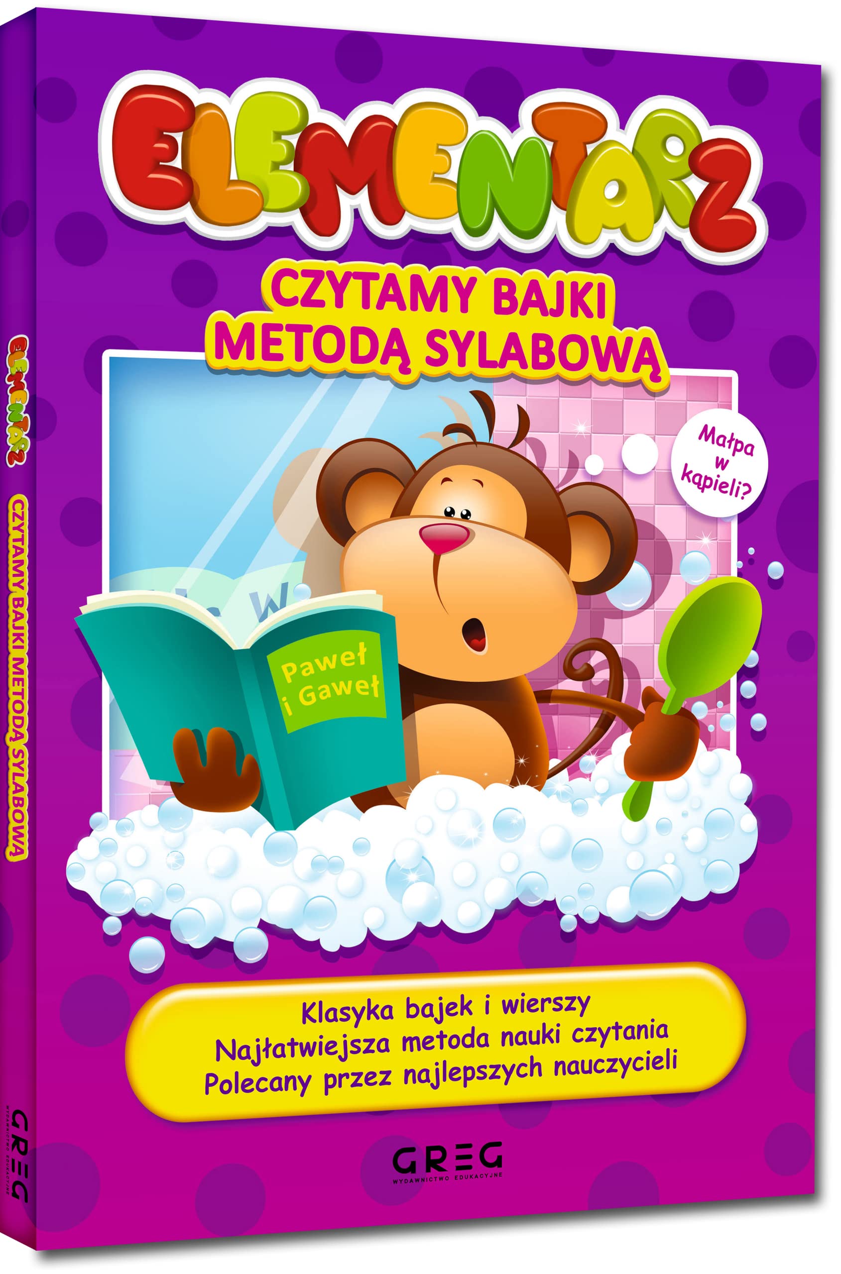 Elementarz czytamy bajki metodą sylabową