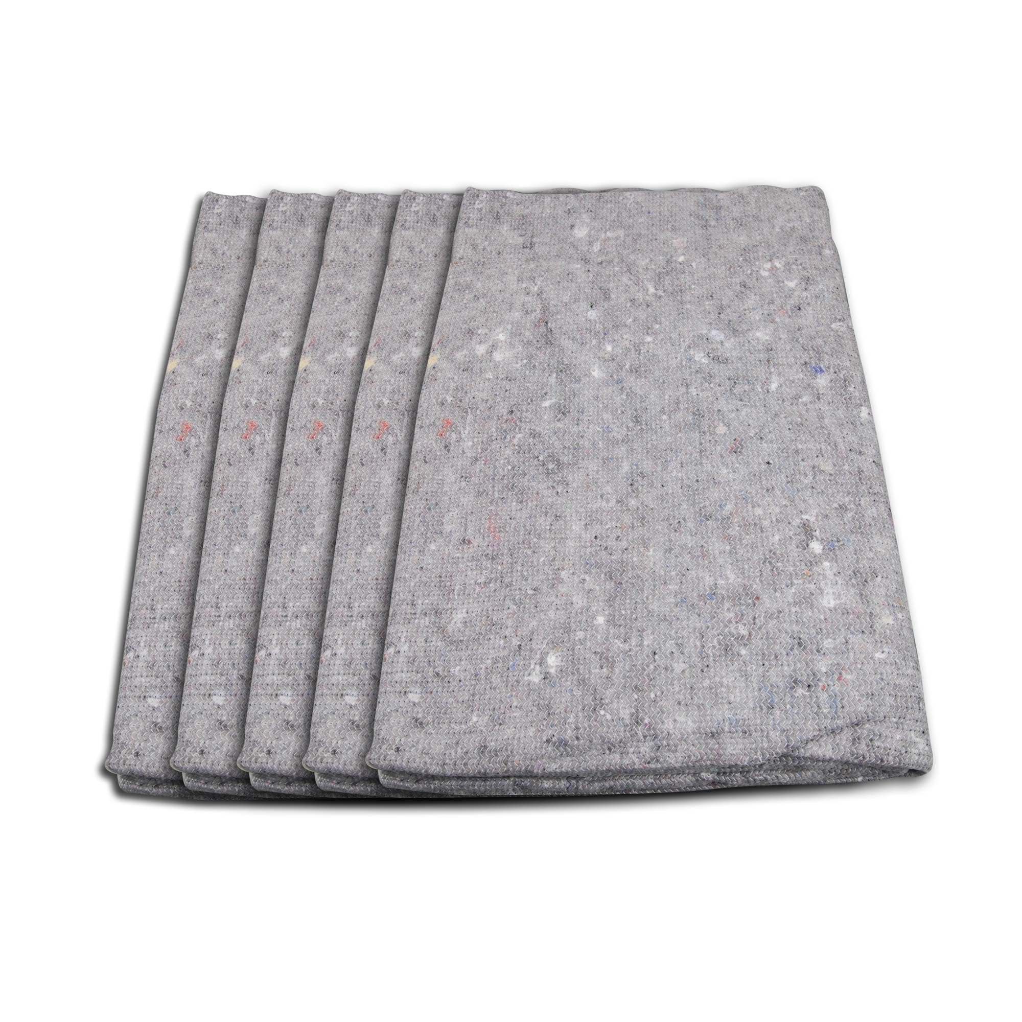 Scorprotect® Packdecke 10er Set 1,50 x 2,00 m – robuste Umzugsdecke 330-350 gr/m², Möbeldecke mit festen Kanten, beidseitig versiegelt, ideal für Transport, Möbel Schutz und Lagerung