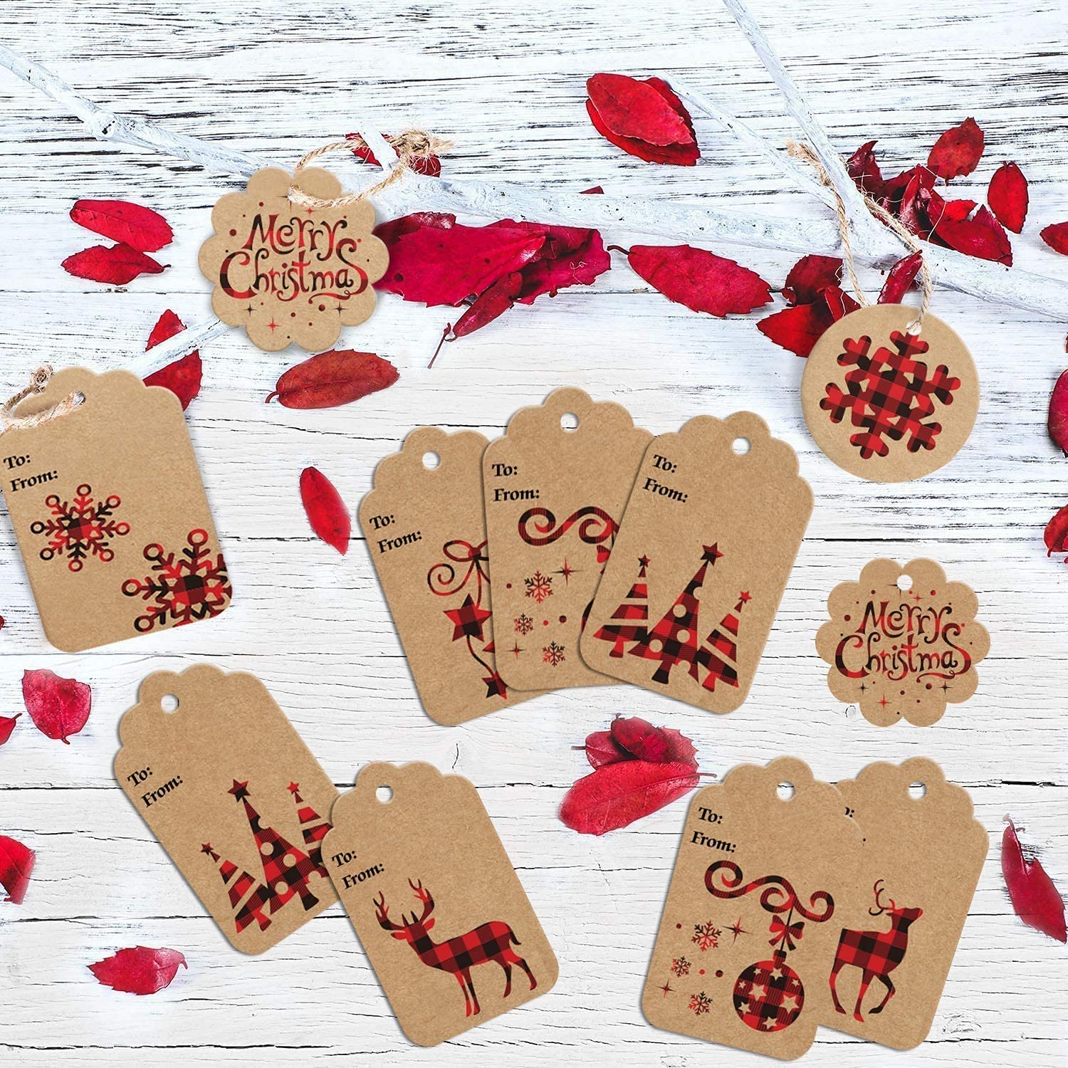 Étiquettes Kraft,étiquette Cadeaux,étiquette Papier Kraft,Etiquette