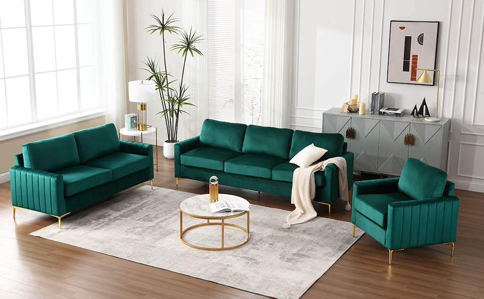 Sillón Plegable Moderna Terciopelo Beige miniatura 7