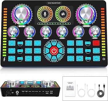 ゲーミングオーディオミキサー オーディオインターフェース ボイスチェンジャー Amazon | MAONO ゲーミングオーディオミキサー オーディオ