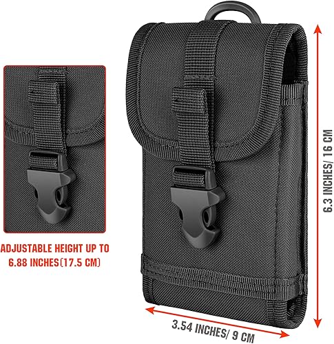 Miniatura 5 de IronSeals Molle - Funda táctica compacta para iPhone 15 Pro1514 Pro1413 Pro1313 Mini12 Pro1212 mini11 Pro MaxXS Max, Samsung S24S23S22S20S10