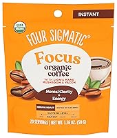 Vista 1 de Four Sigmatic Organic Multi Serve Focus Instant Coffee, 1.7 OZ