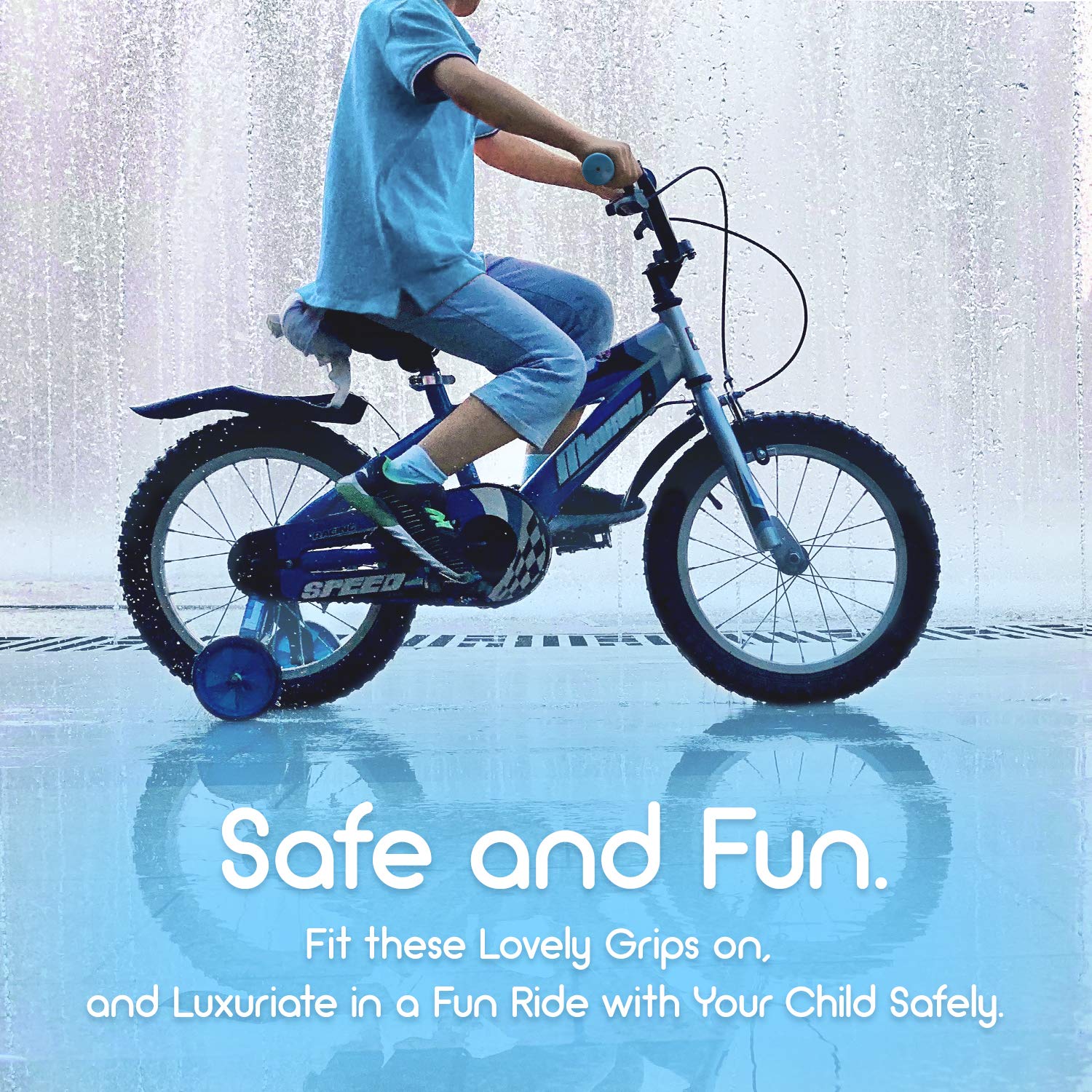 Manopole Manubrio Morbide Fungo Rosso 95mm Per Bici Bambini E Balance Bike - Foto 4