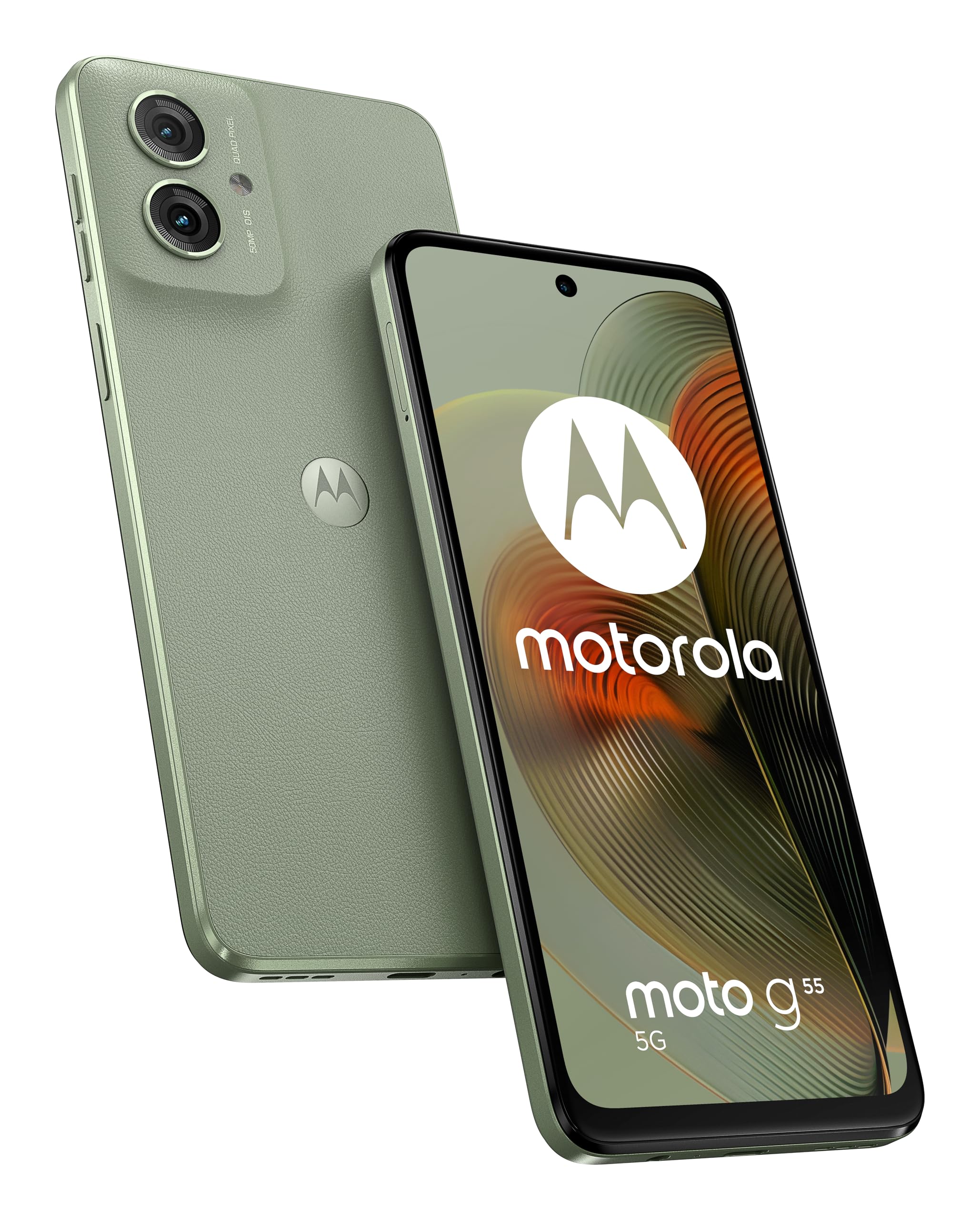 Lenovo Moto G55 グリーン 8+256G Motorola Moto G55 5G Forest Grey 256GB + 8GB Dual-SIM