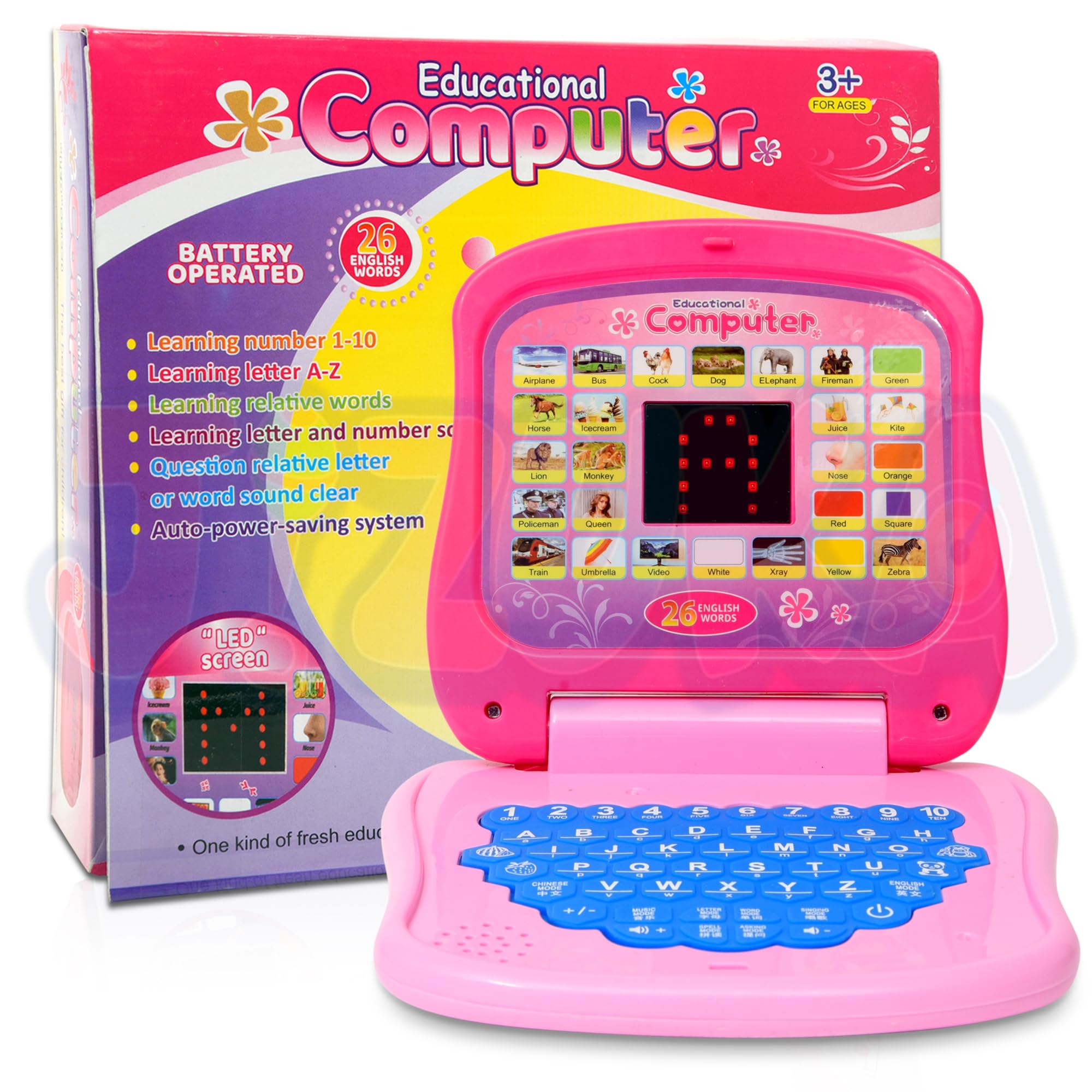See full amazon price history chart for JIZUKA Kids Laptop Toy for Learning Numbers & Alphabets (BIS Approved) | Educational Computer Activity Toy for Kids Age 1, 2 , 3 , 4 , 5 Years | Baby Laptop Toy with Fun Activities for Children JIZUKA Kids Laptop Toy for Learning Numbers & Alphabets (BIS Approved) | Educational Computer Activity Toy for Kids Age 1, 2 , 3 , 4 , 5 Years | Baby Laptop Toy with Fun Activities for Children (B0D3B253L6) Amazon Price History, Amazon Price Tracker