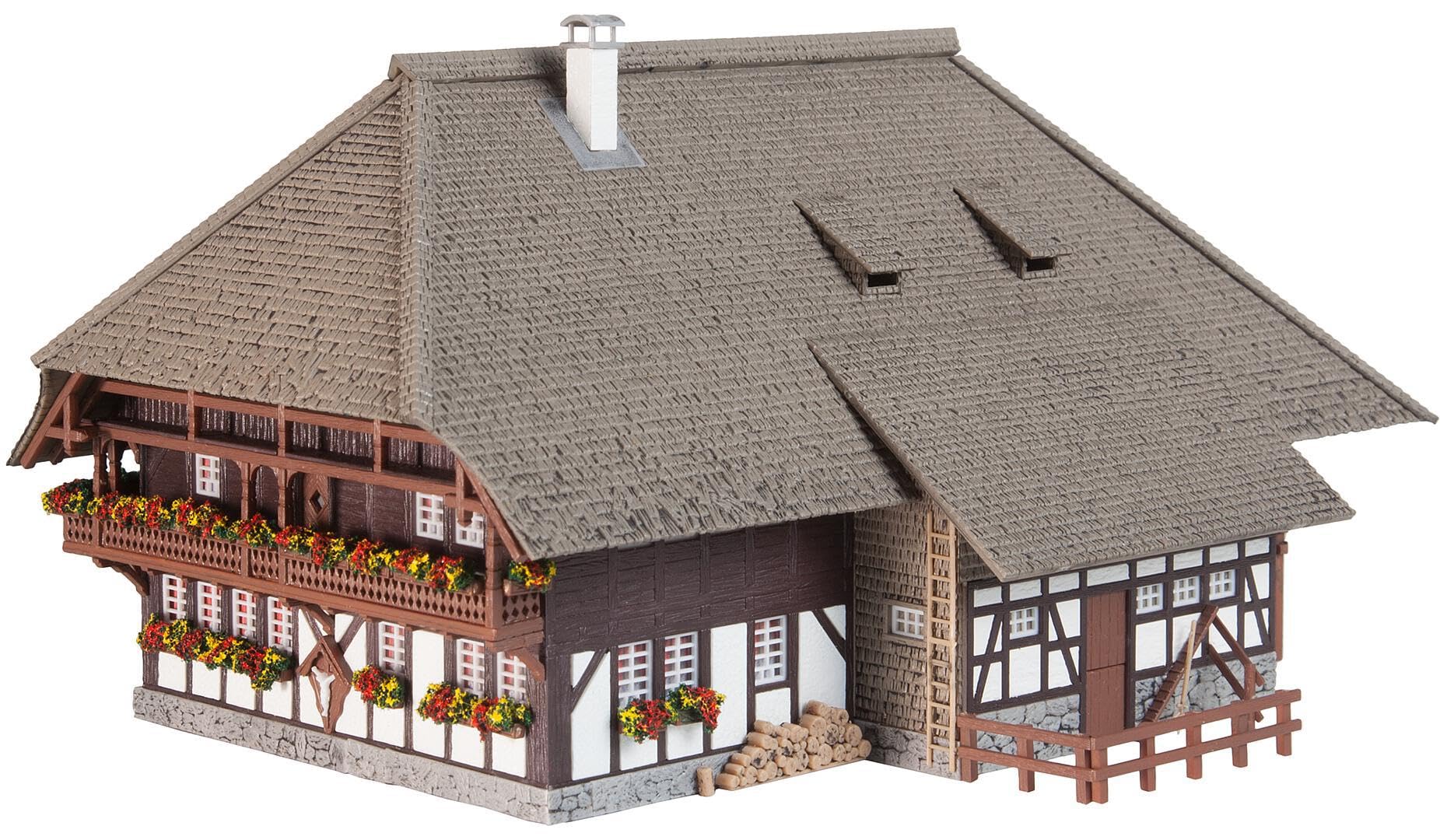 Faller H0 191834 building kit Black Forest farm residential house Berghaus ep...