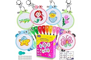 Ecoofor Kids Cross Stitch Kits Age 5-8