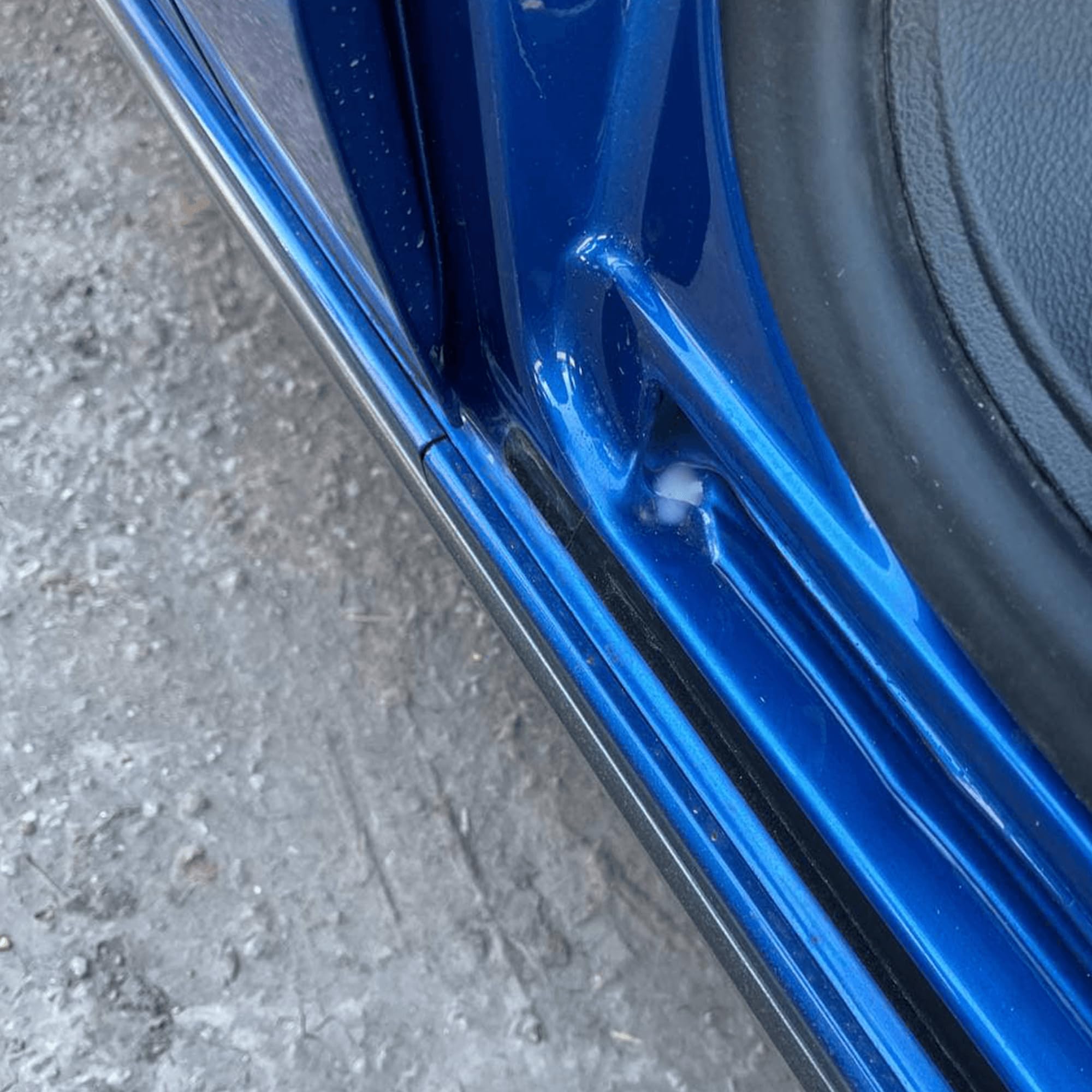 VAN-X Kompatybilny z VW T6.1 SWB Side Skirts Reflex Silver Plastic