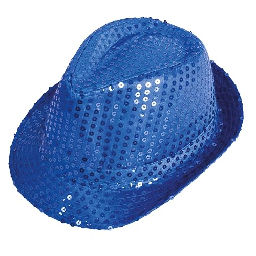 P 'tit payaso sombrero tejido lentejuelas adulto - Borsalino
