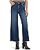 KUT from the Kloth Petite Meg High Rise Fab Ab Wide Leg Raw Hem - Main View