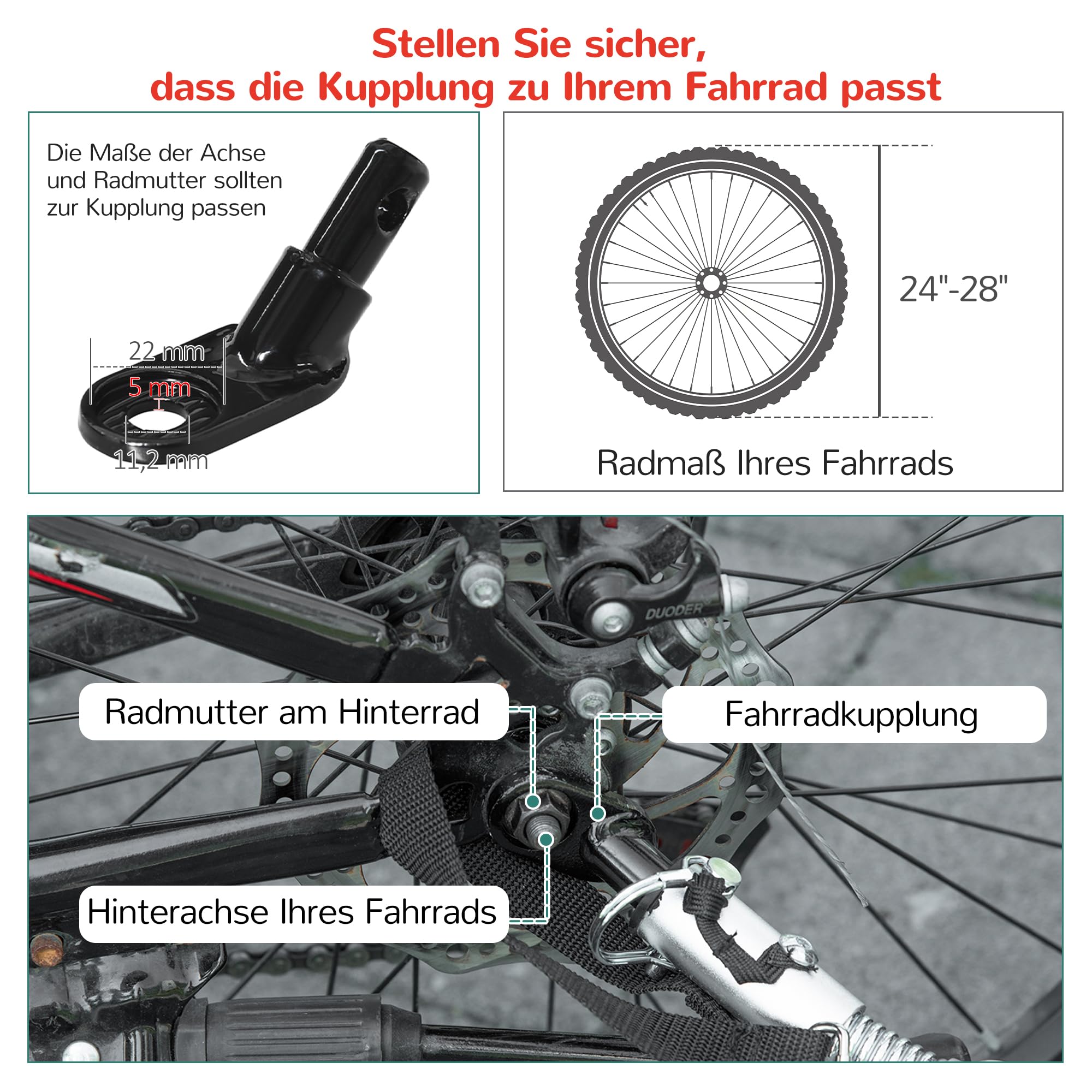 HOMCOM 2 in 1 Kinderfahrradanhänger, Fahrradanhänger mit Mesh-Tür, 360° Drehbares Vorderrad, Buggy mit Bremse, 142 x 75 x 101 cm