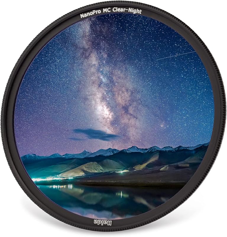 77MM Clear-Night Filter Light Pollution Source Reduction for Sky/Star