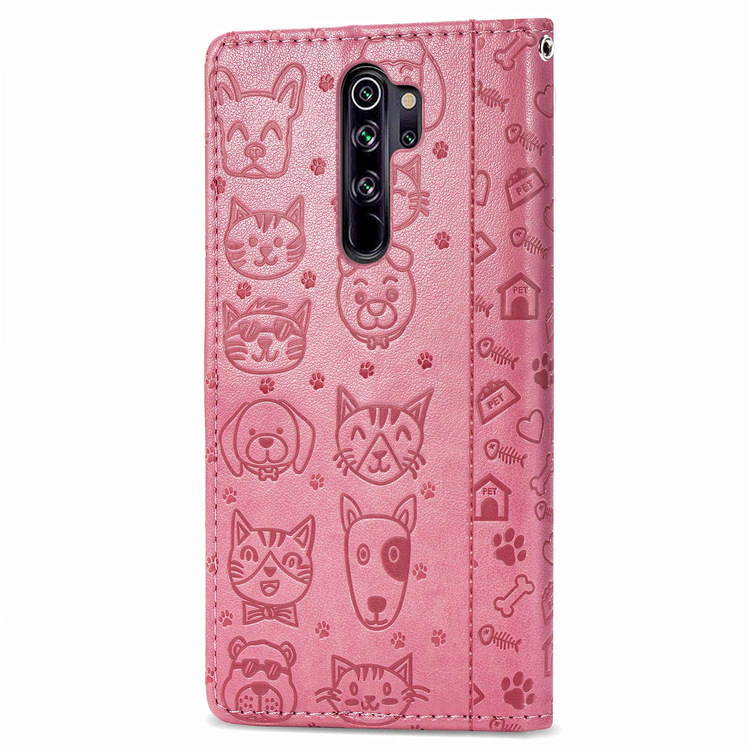 Fertuo Cover Xiaomi Redmi Note 8 Pro, Custodia Portafoglio a Libro