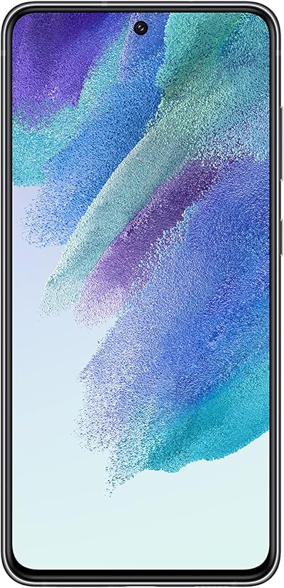 Samsung Galaxy S21 FE 5G (128GB) 6.4" 120Hz AMOLED Display, (with 25W Super Fast Charger) Triple Camera, 4K Video - Graphite (Renewed)