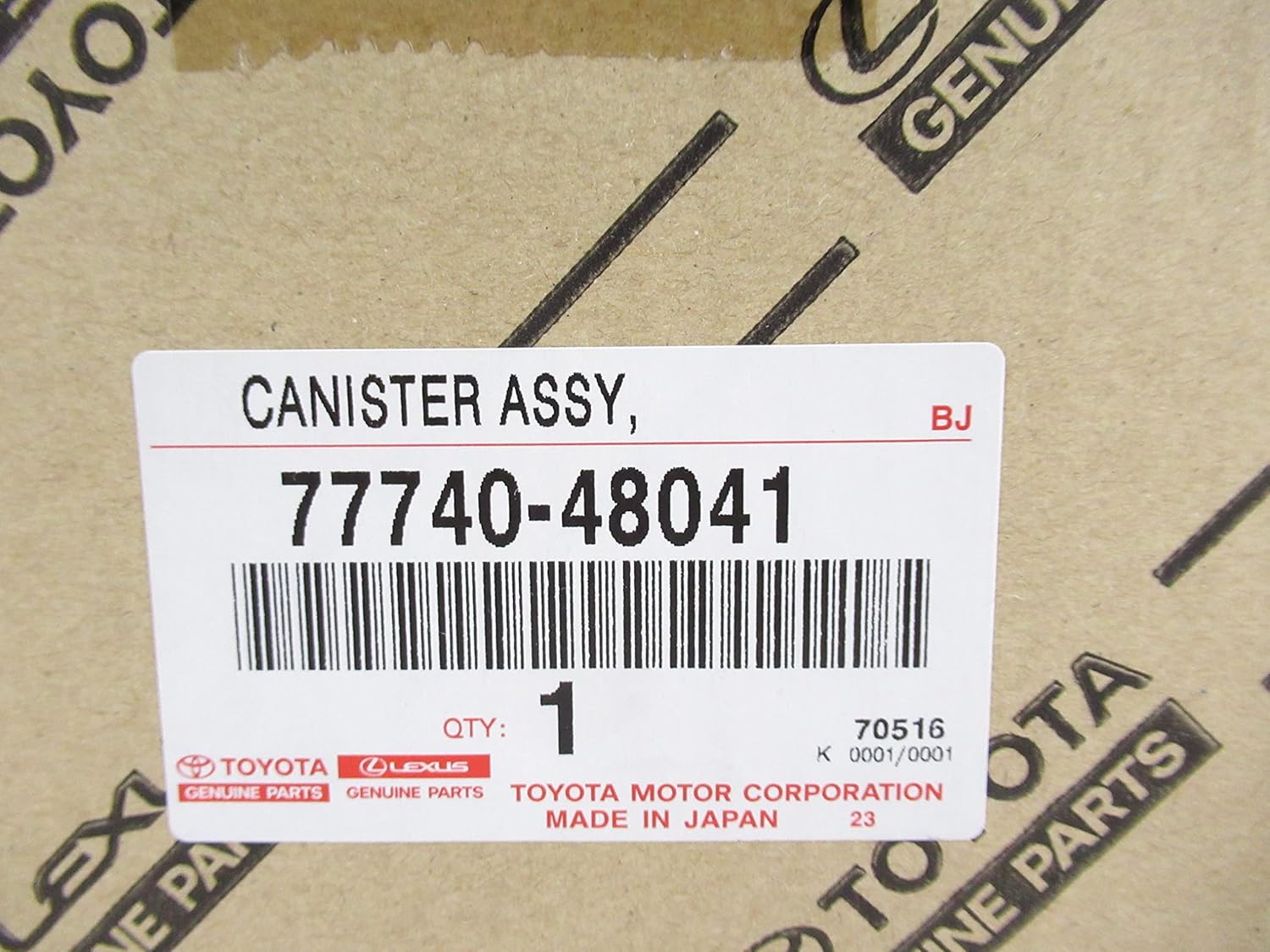 Lexus 77740-48041, Vapor Canister