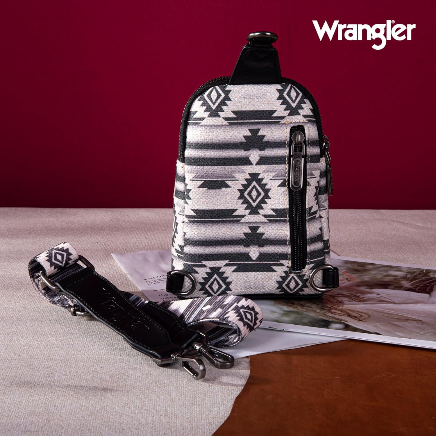 Casual Crossbody Sling Bag by Wrangler