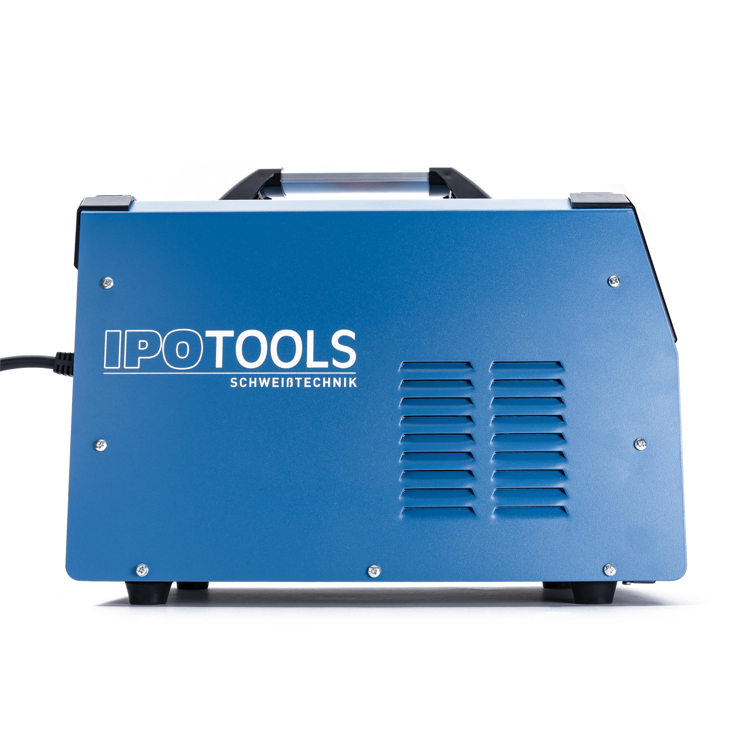 IPOTOOLS MIG-160ERS 5 in 1 MIG MAG - Saldatrice a gas di protezione con inverter FLUX/saldatura a filo di riempimento senza elettrodi a gas/E-Hand adatta/digitale/IGBT / 230 V / 7 anni di garanzia