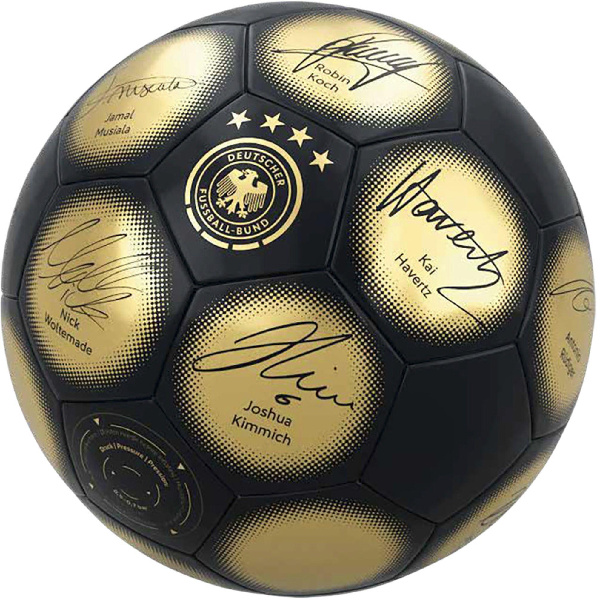 Generisch Fußball Deutsche Nationalmannschaft | Unterschriftenball 2026 | Ball | Signature | Gr. 5