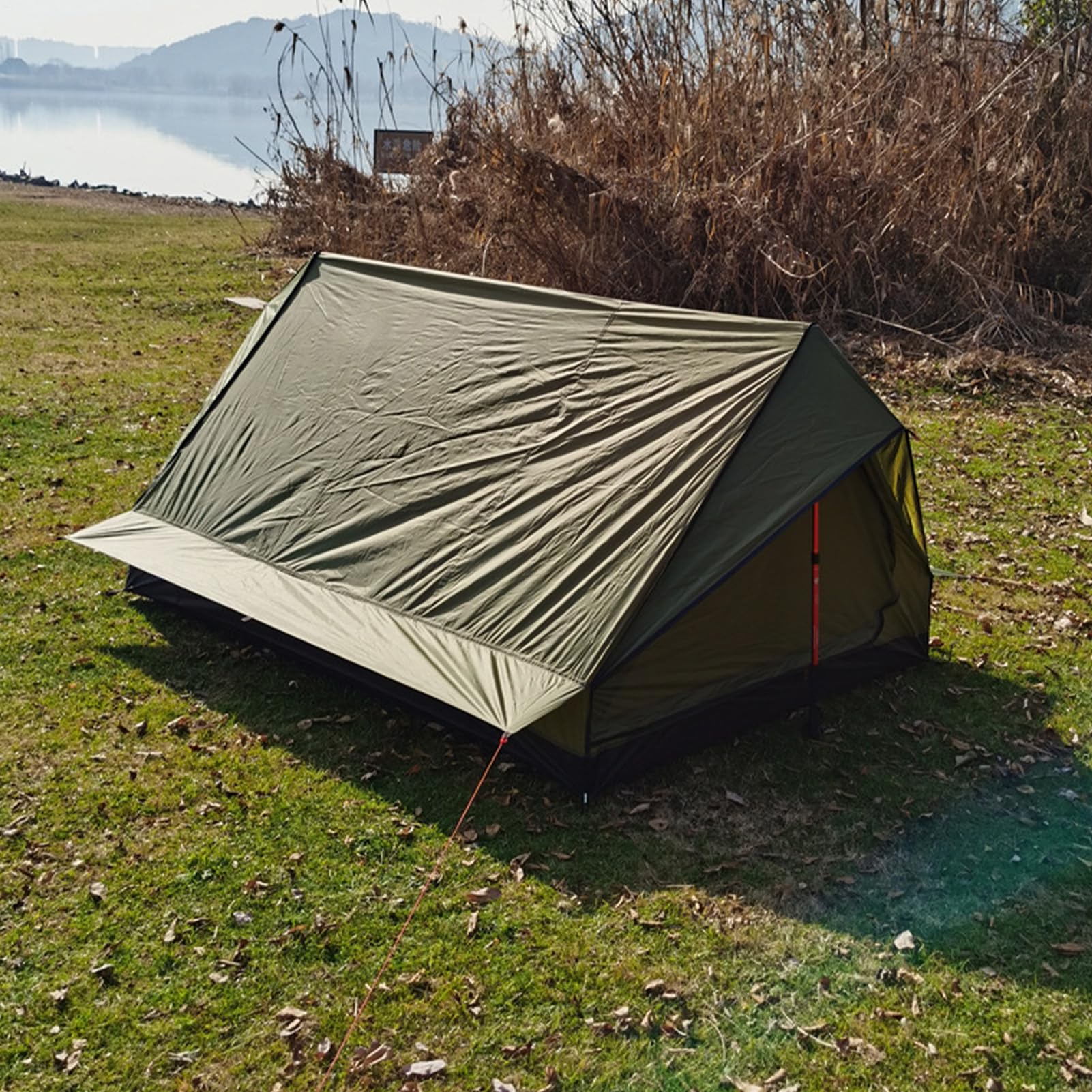 Backpacking- Wetterfest Regenfest Winddicht Multifunktional | Leichtes Wander-Shelter Leicht, Backpacking, Wandern, Camping, Outdoor, Survival, Jagd, Reisen, Abenteuer