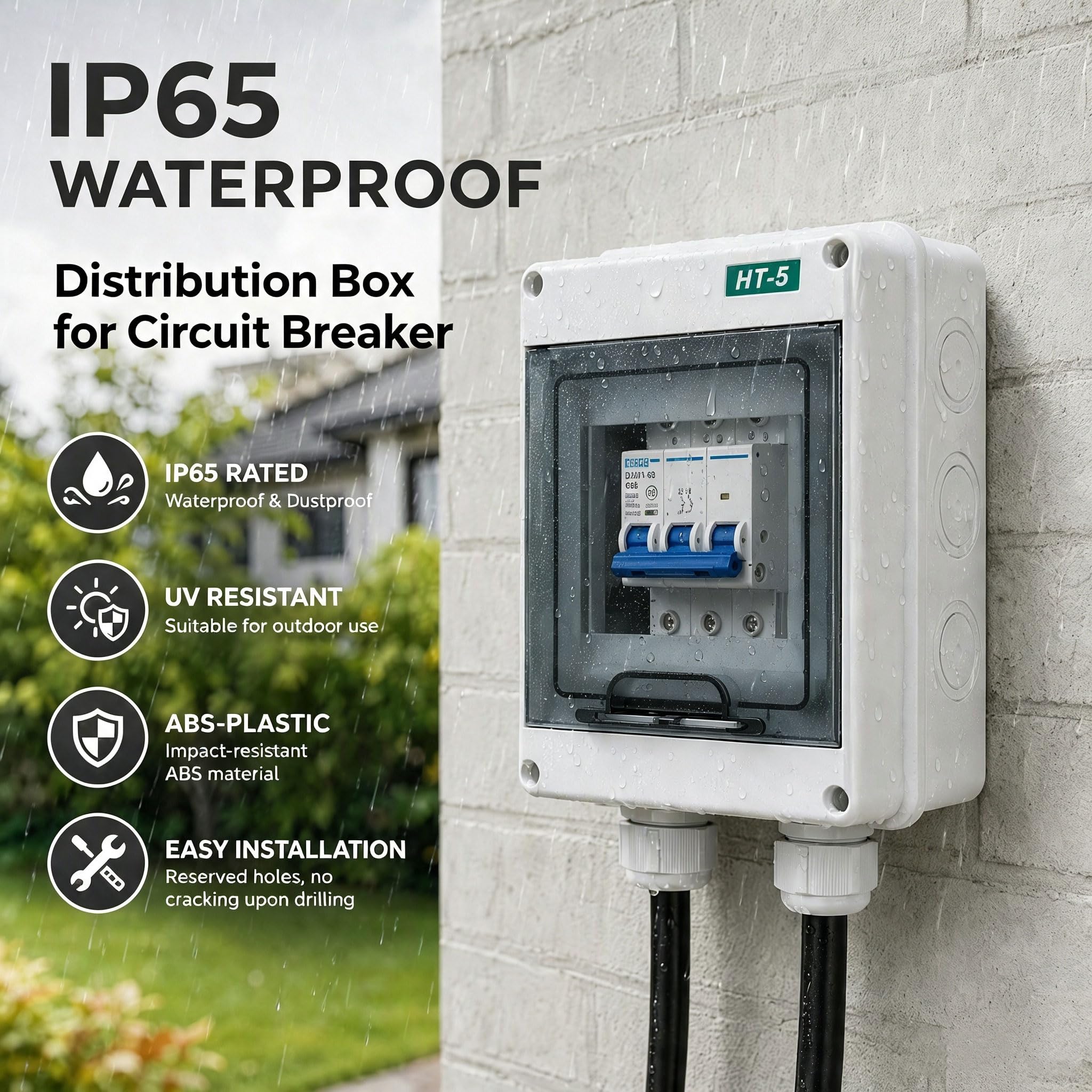 Breaker Box Electrical Box - IP65 Protection -2