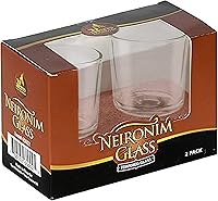 Vista 1 de Ner Mitzvah Neironim Glass Shabbos Candle Holders, Premium Quality Clear Votive Cups for Shabbat (Pack of 2)