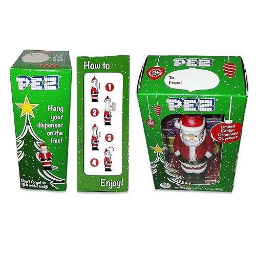 Miniatura 4 de Caja de regalo de adorno de Pez Santa Pez, paquete de 2 dispensadores de dulces de Navidad, rellenos de calcetines de dulces de Navidad para niños,