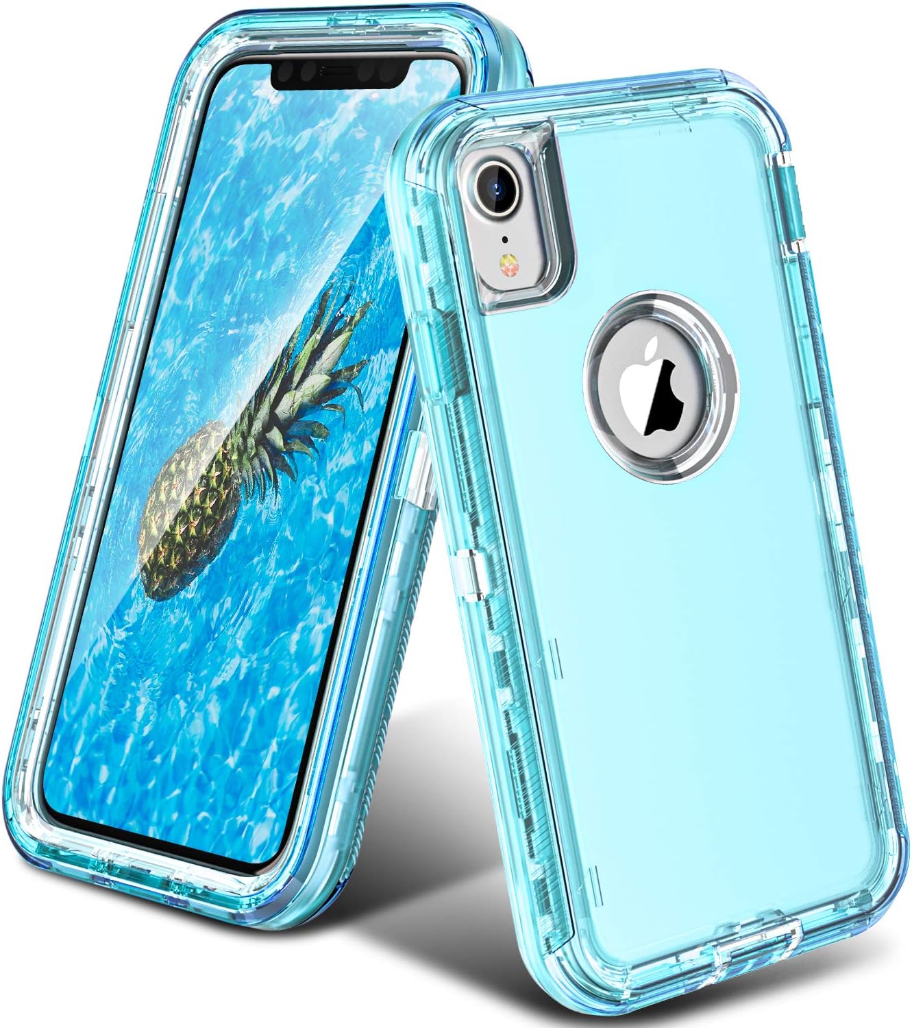 Case Compatible with iPhone XR Case, Heavy Duty Shockproof Anti-Fall clear case
