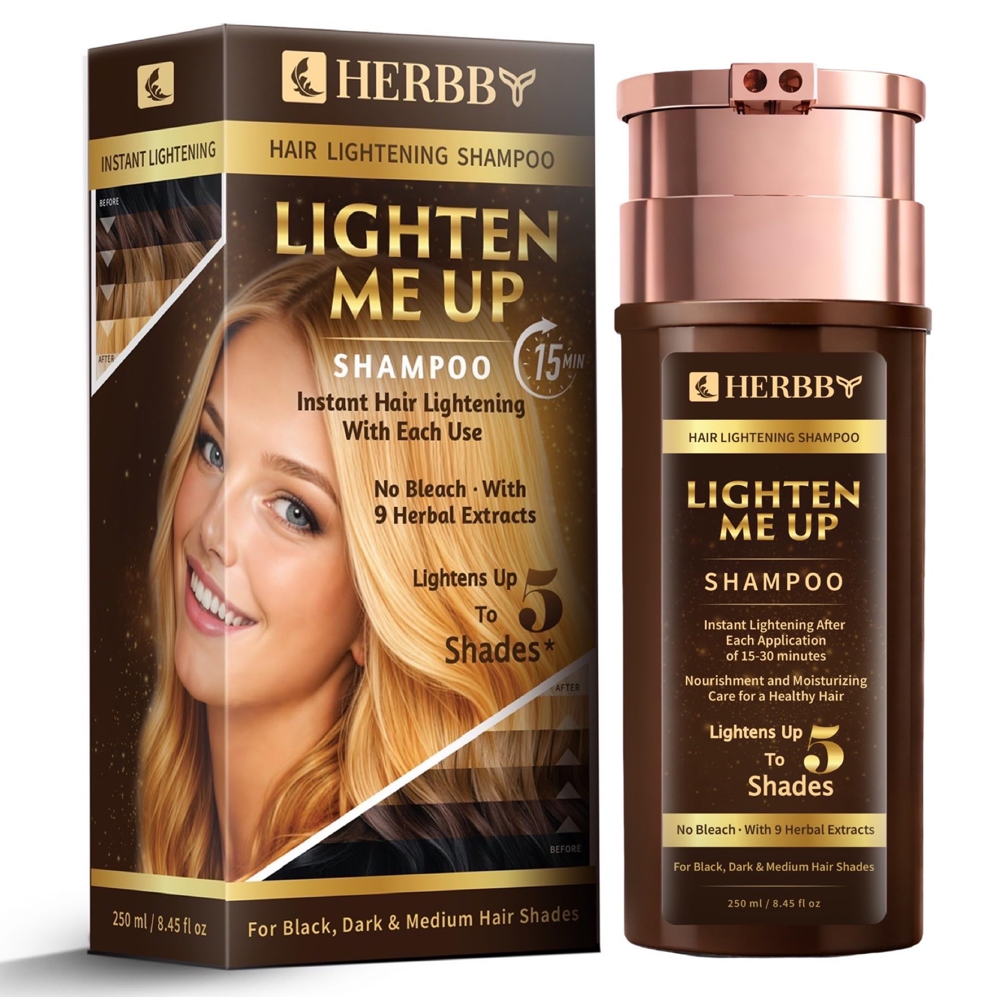 HERBBY Hair Lightening Shampoo