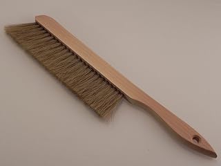 Abkehrbesen HolzRo&szlig;haar ca.36cm lg Imker Imkerei Besen Bienenbesen