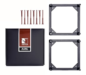 Amazon.com: Noctua Bundle: 3X NF-A12x25 PWM chromax.Black