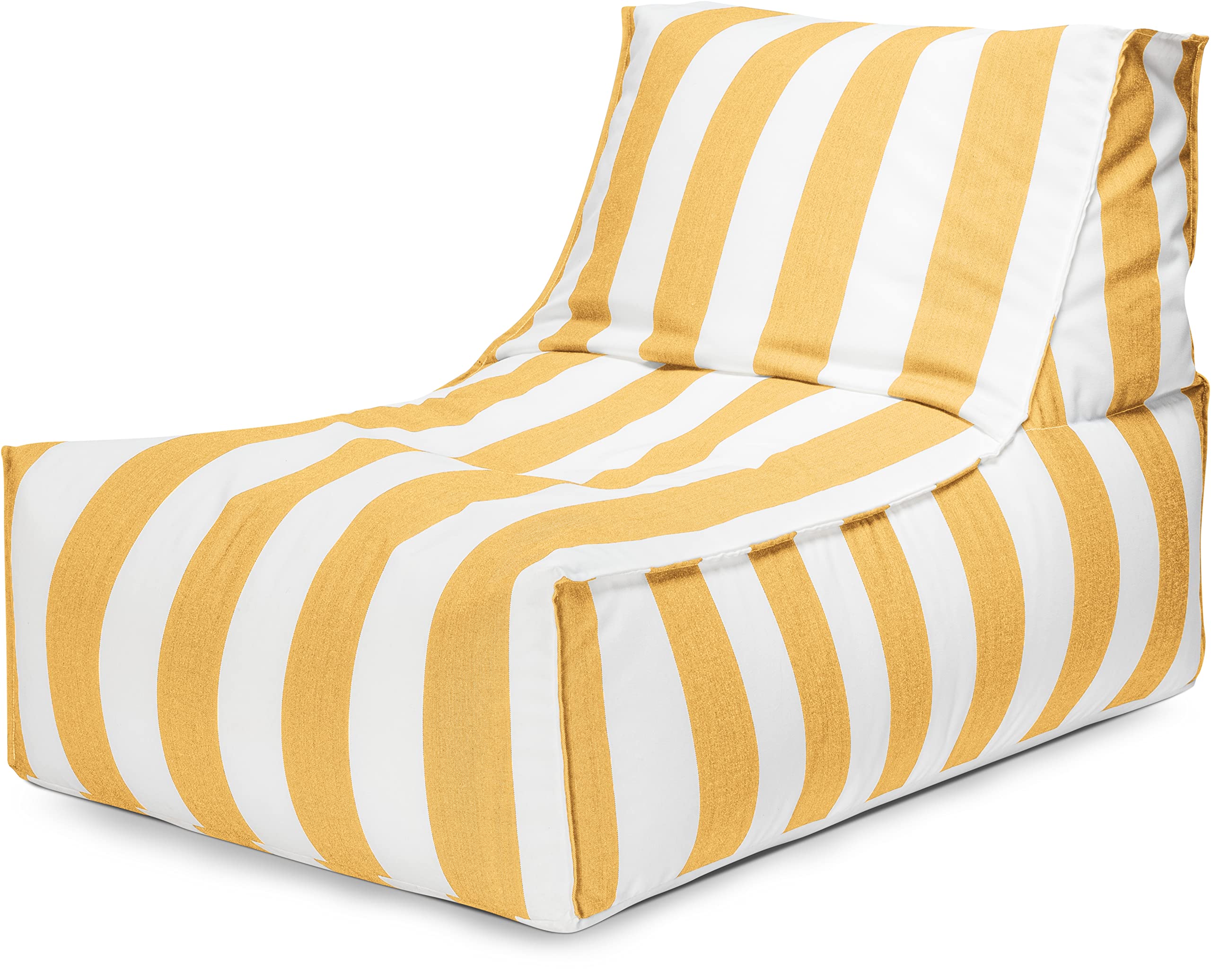 Sitting Point Sitzsack SANTORIN Rock gelb outdoorgeeignet