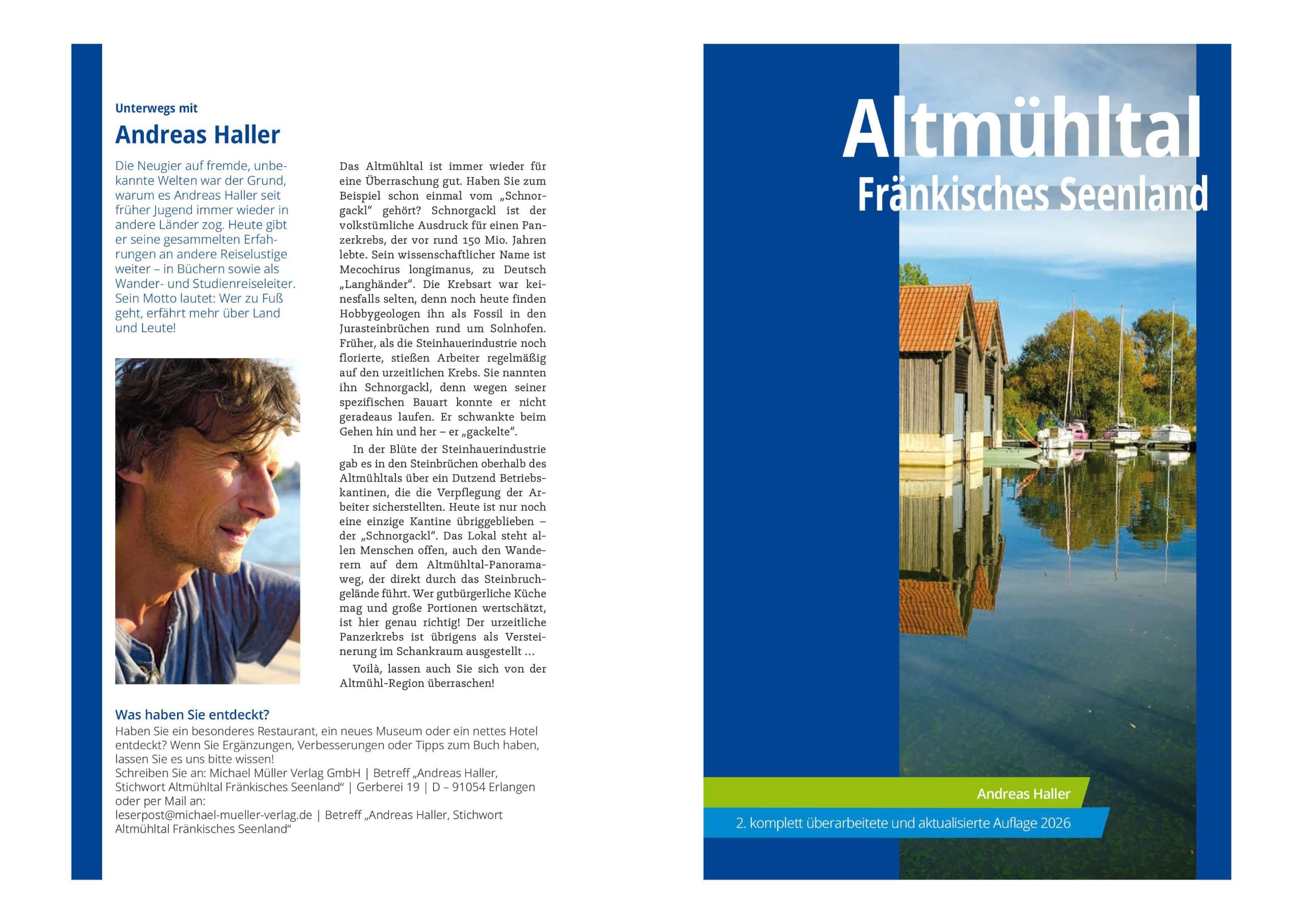 MICHAEL MÜLLER Reiseführer Altmühltal: Fränkisches Seenland. 100% authentisch, aktuell und vor Ort recherchiert. (MM-Reisen)