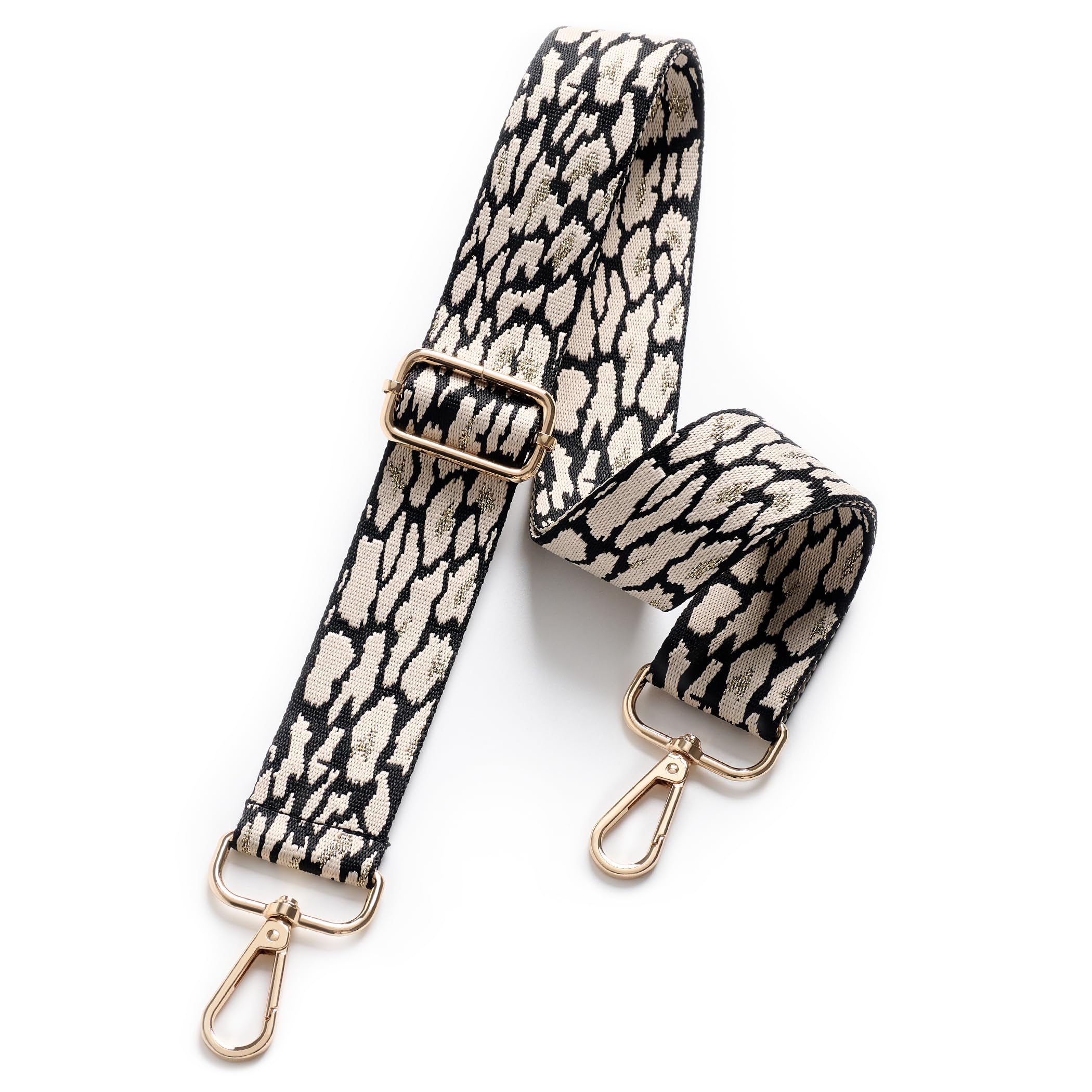 chushui Leopard Print Purse Strap for Women,Adjustable Crossbody Bag Strap