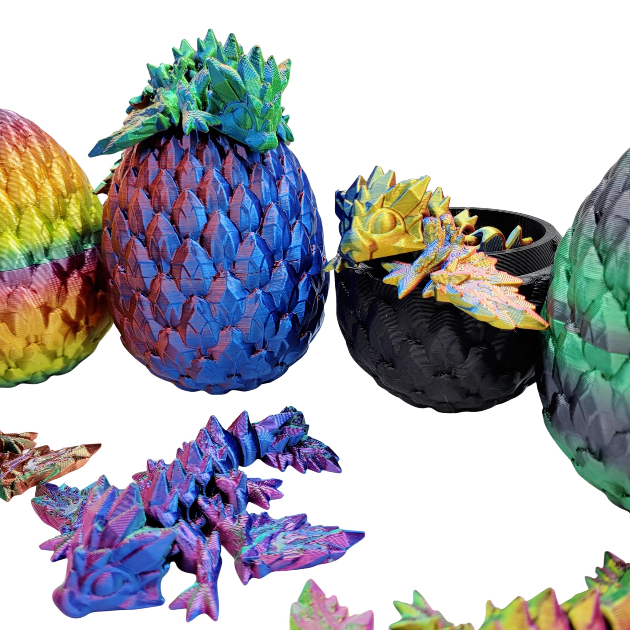 Amazon.com: Made in USA. Large Mystery Dragon Egg and Articulated