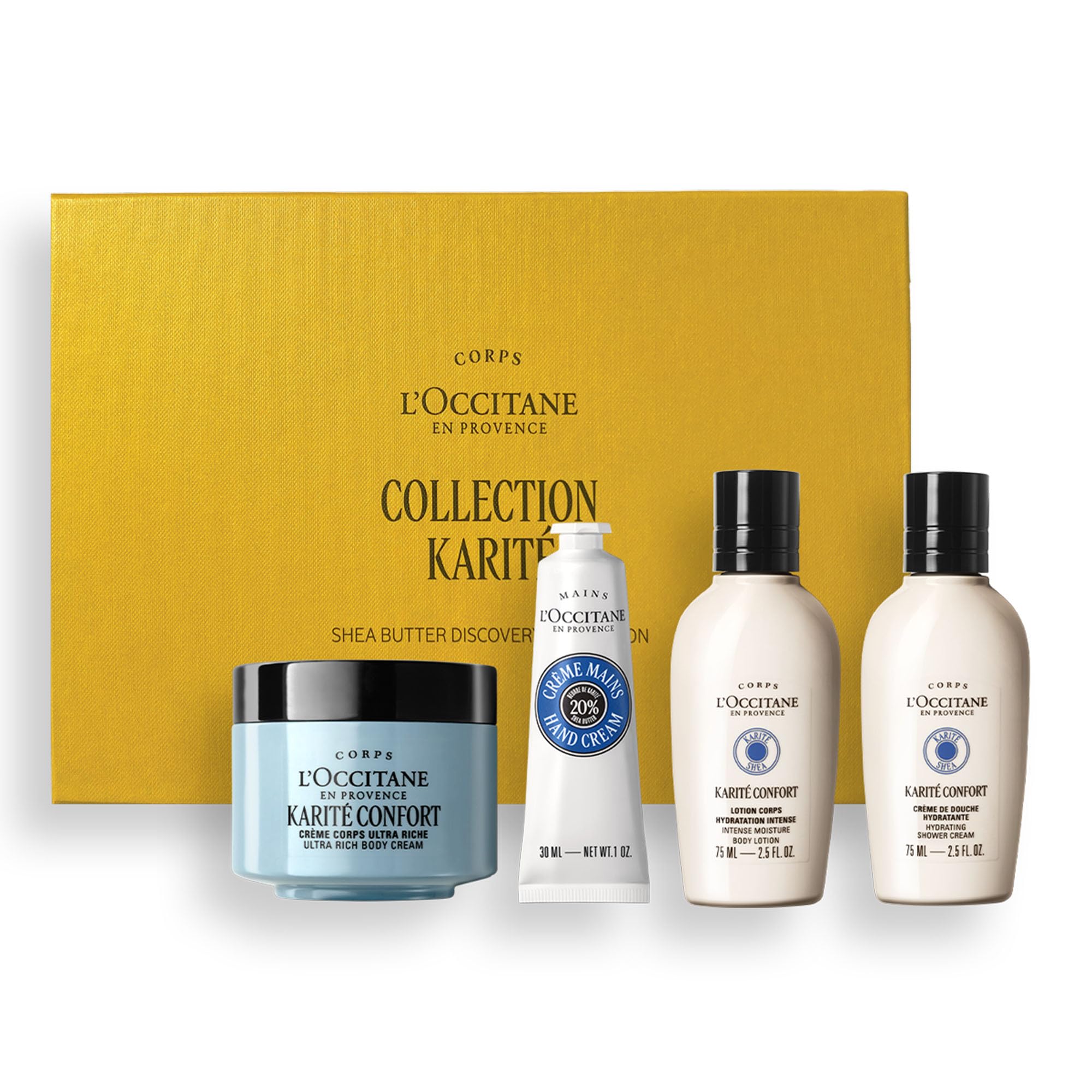 L'OCCITANE - Shea Butter (Karité Confort) Body & Hand Care Giftset