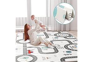 Extra Large 79 x 59 Inch Play Mat by Beiens
