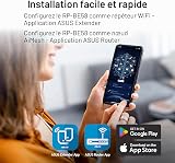 ASUS RP-BE58 BE3600 Dual Band WiFi 7 AiMesh Ripetitore (Range Extender, fino a 3.600 Mbps, WiFi senza cuciture, facile configurazione tramite app) - 6